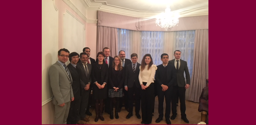 RCUK COMPASS Launch with Ambassadors of Belarus, Azerbaijan and Uzbekistan