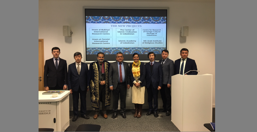 Uzbek Delegation in Cambridge, 3 March 2018