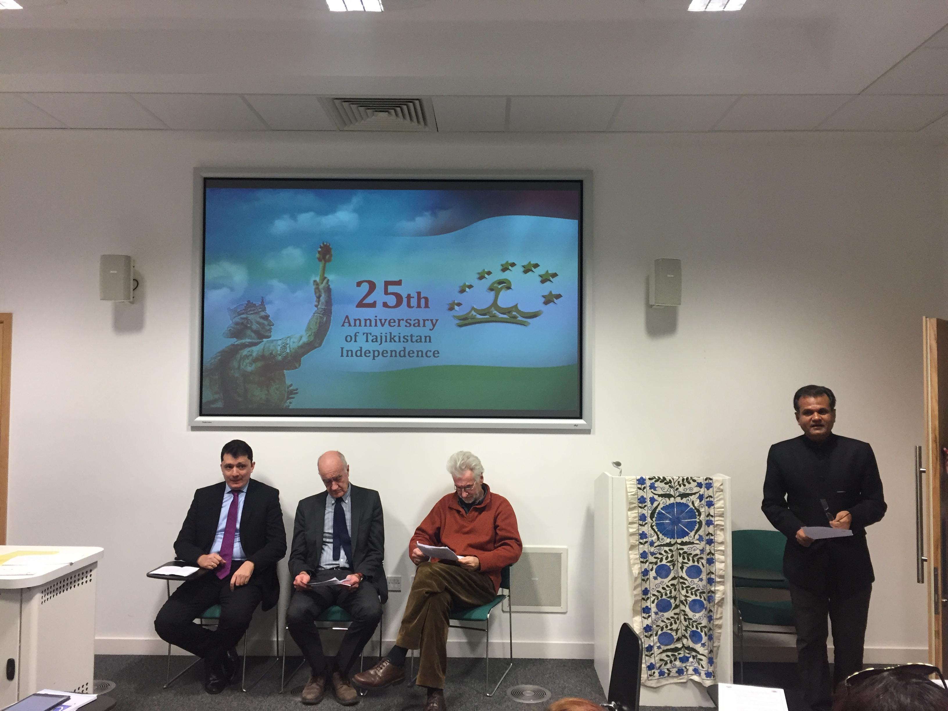 Symposium to celebrate 25 years of Tajikistan's Independence 